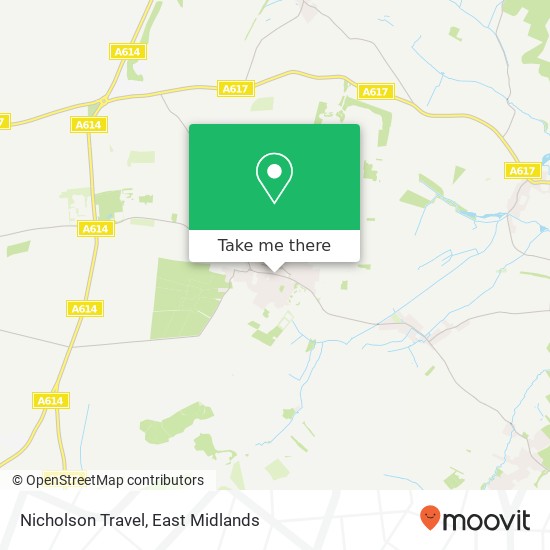 Nicholson Travel map