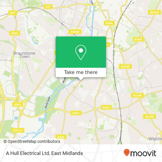 A Hull Electrical Ltd map