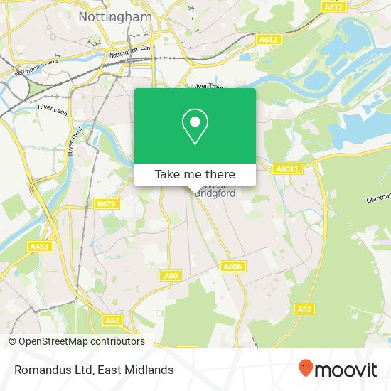 Romandus Ltd map