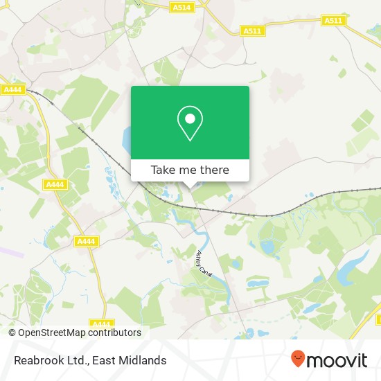 Reabrook Ltd. map