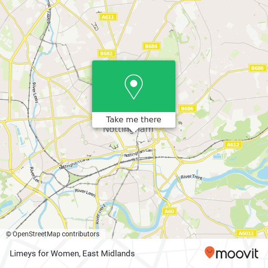 Limeys for Women map