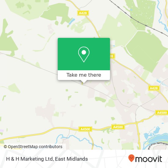 H & H Marketing Ltd map