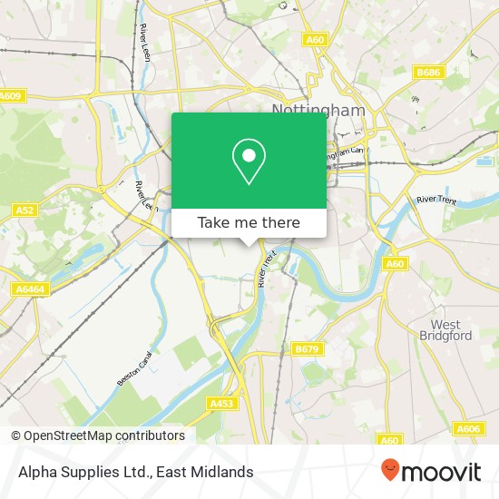 Alpha Supplies Ltd. map