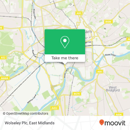 Wolseley Plc map