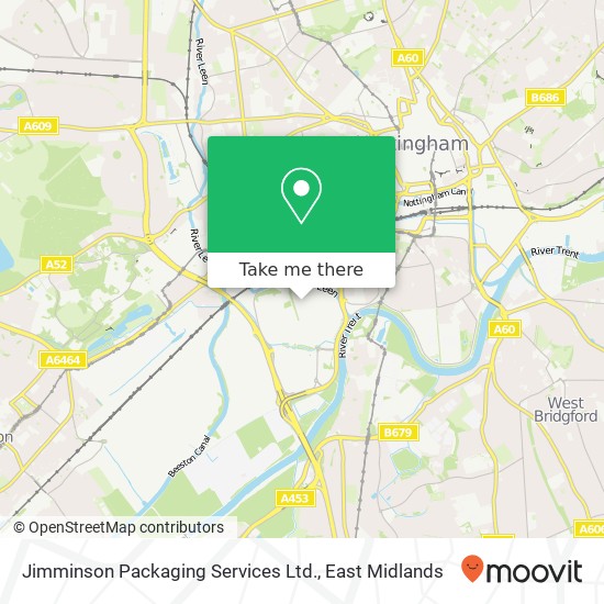 Jimminson Packaging Services Ltd. map
