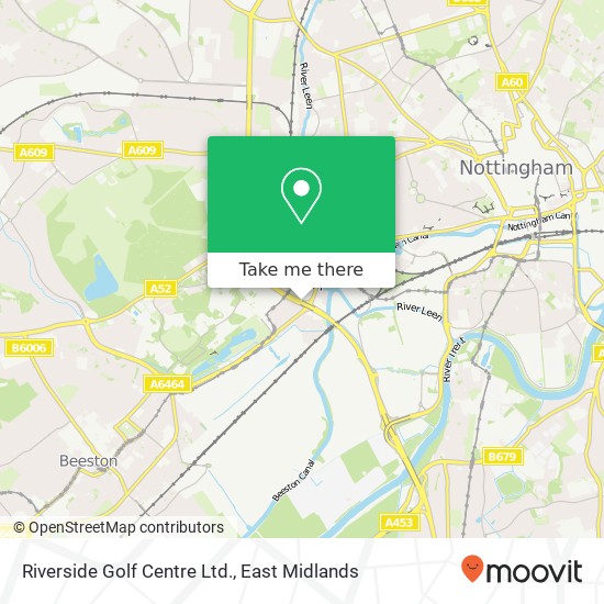 Riverside Golf Centre Ltd. map