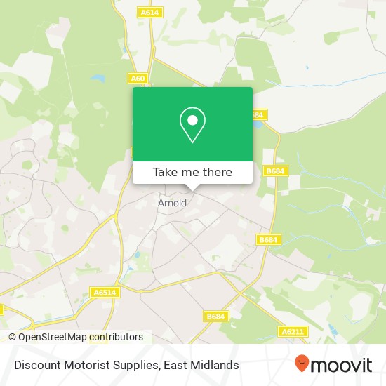 Discount Motorist Supplies map