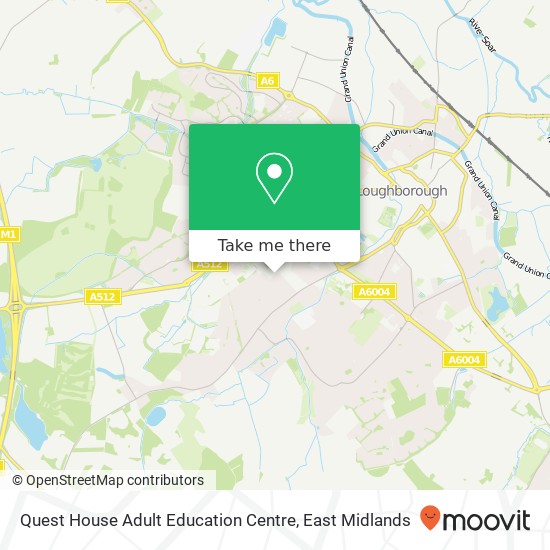 Quest House Adult Education Centre map