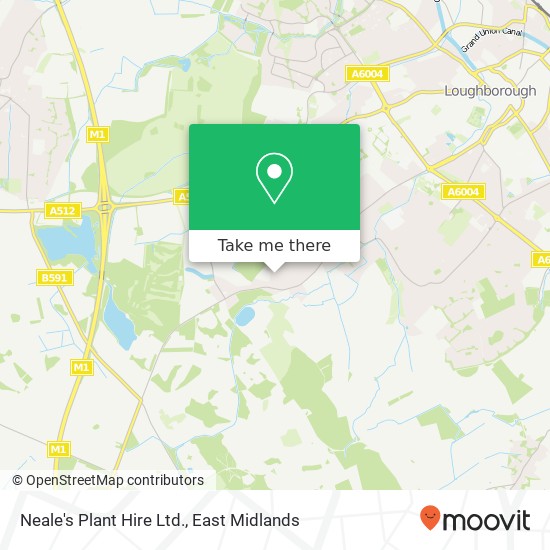 Neale's Plant Hire Ltd. map