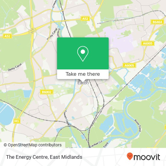 The Energy Centre map