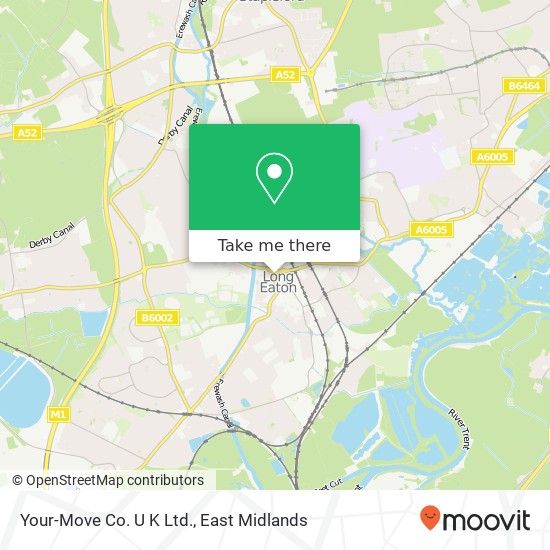 Your-Move Co. U K Ltd. map