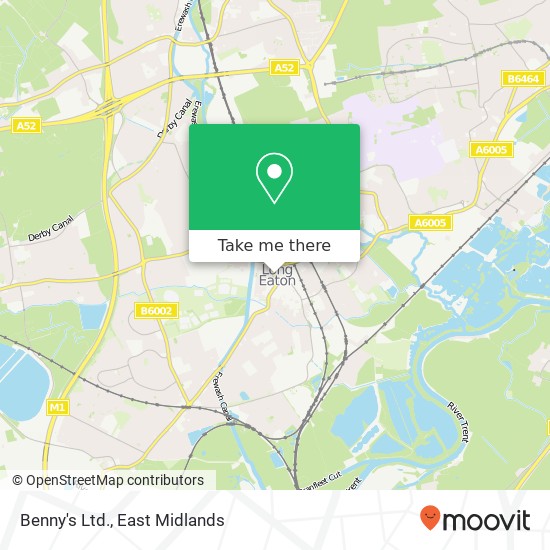 Benny's Ltd. map