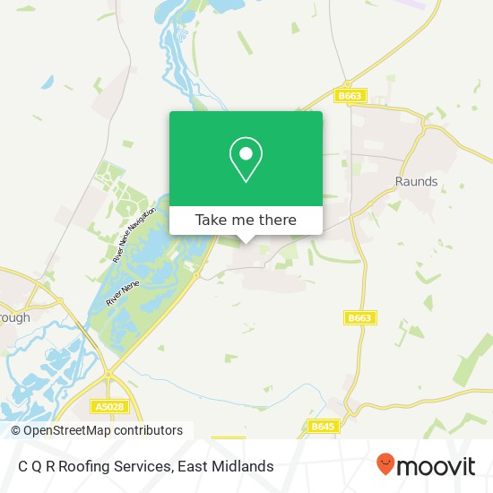 C Q R Roofing Services map