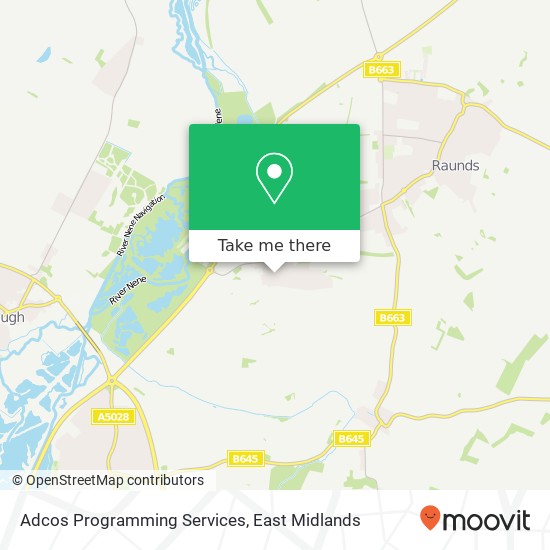 Adcos Programming Services map