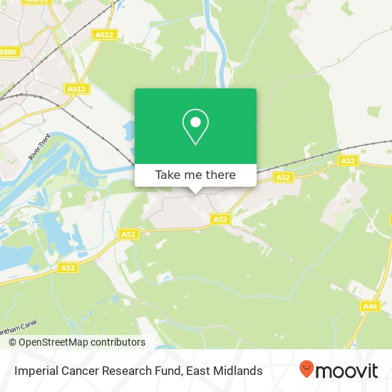 Imperial Cancer Research Fund map