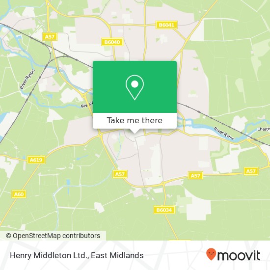 Henry Middleton Ltd. map