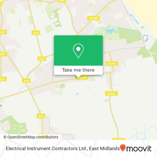 Electrical Instrument Contractors Ltd. map