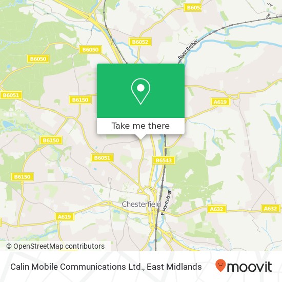 Calin Mobile Communications Ltd. map