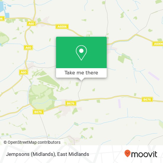 Jempsons (Midlands) map