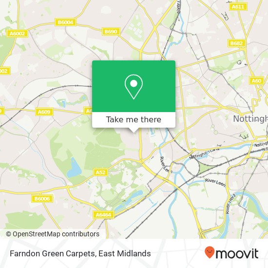 Farndon Green Carpets map