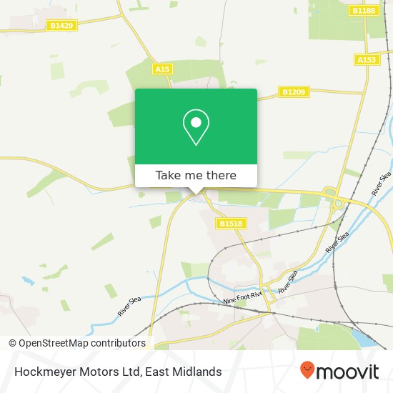 Hockmeyer Motors Ltd map