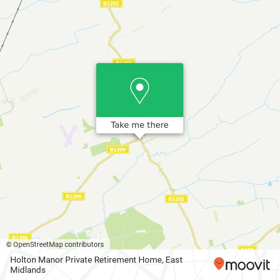 Holton Manor Private Retirement Home map