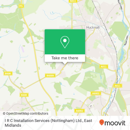 I R C Installation Services (Nottingham) Ltd. map