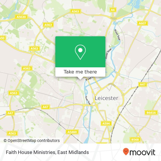 Faith House Ministries map