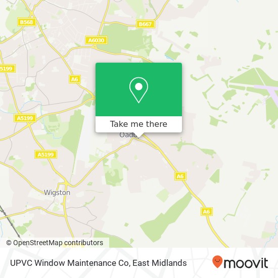 UPVC Window Maintenance Co map