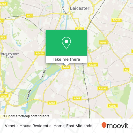 Venetia House Residential Home map