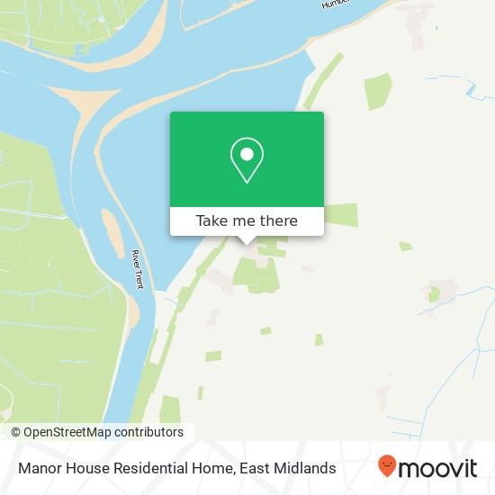 Manor House Residential Home map