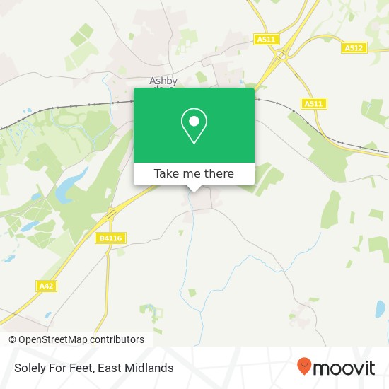Solely For Feet map