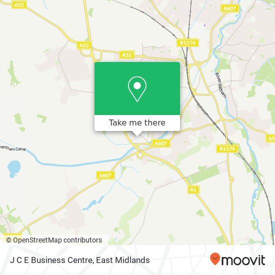 J C E Business Centre map