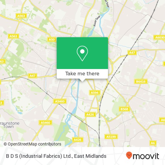 B D S (Industrial Fabrics) Ltd. map