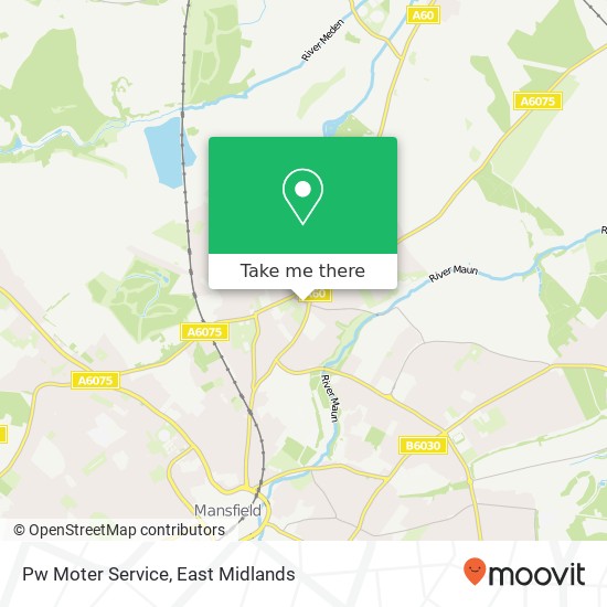 Pw Moter Service map