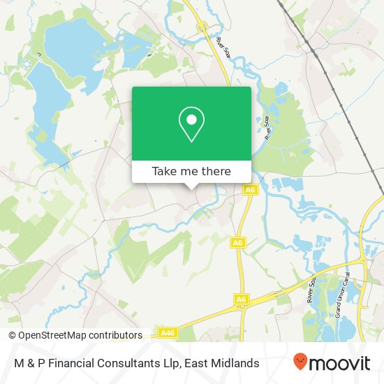 M & P Financial Consultants Llp map