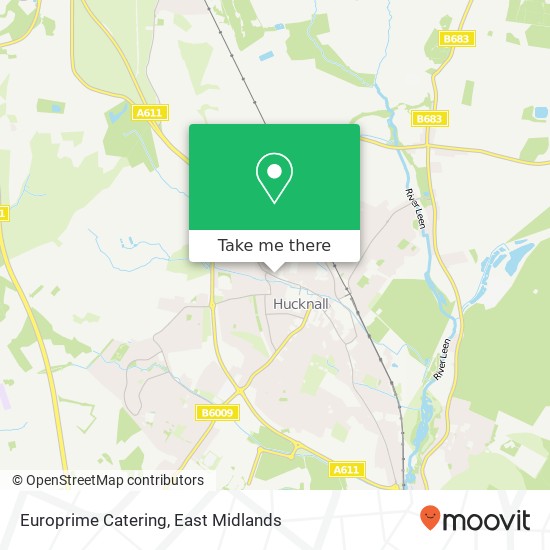 Europrime Catering map