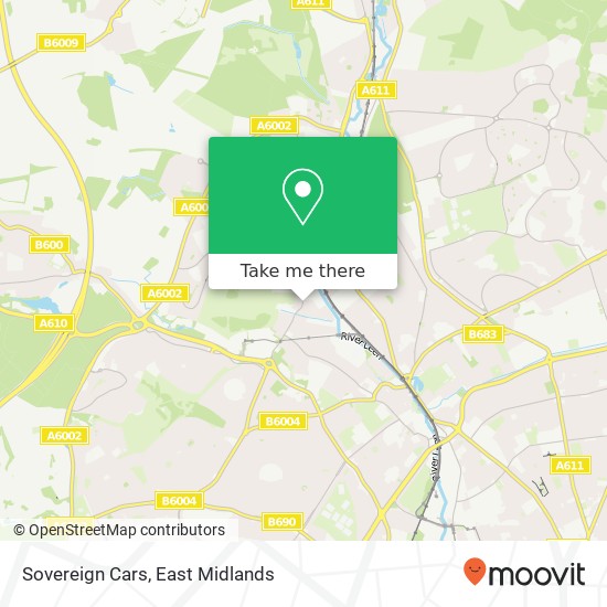 Sovereign Cars map