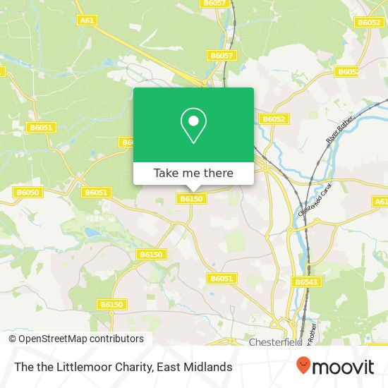 The the Littlemoor Charity map