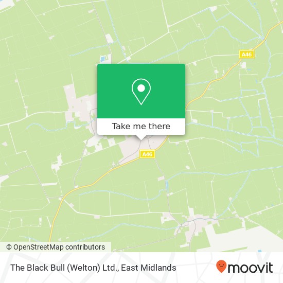 The Black Bull (Welton) Ltd. map