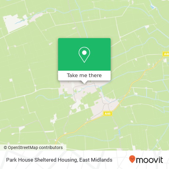 Park House Sheltered Housing map