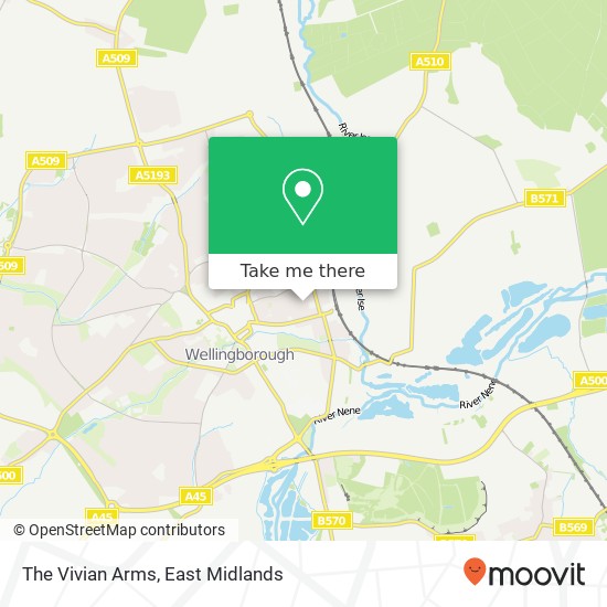 The Vivian Arms map