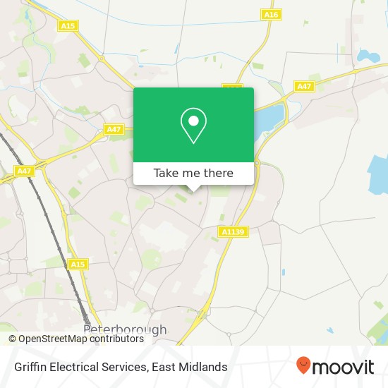 Griffin Electrical Services map