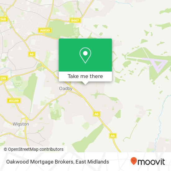 Oakwood Mortgage Brokers map