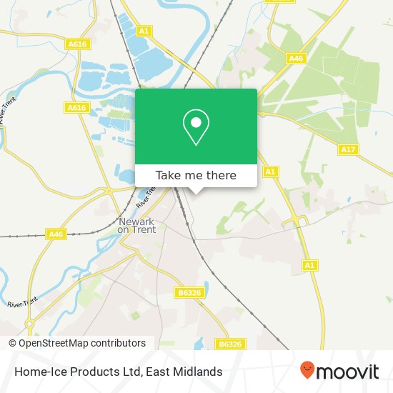Home-Ice Products Ltd map