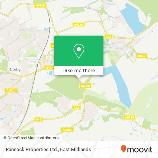 Rannock Properties Ltd. map