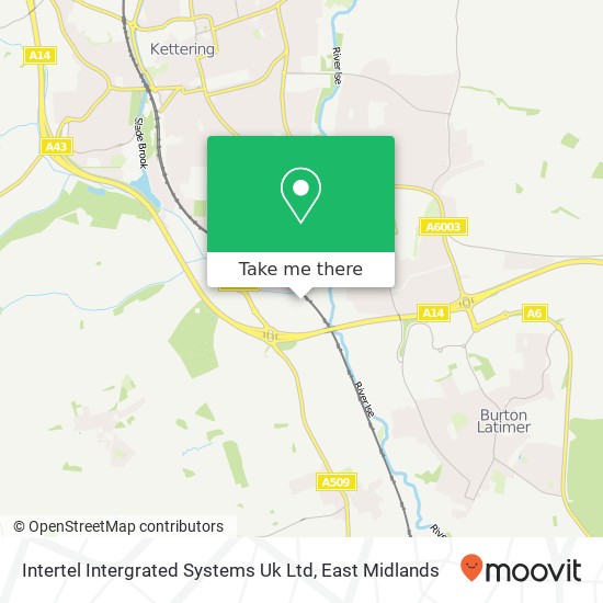 Intertel Intergrated Systems Uk Ltd map