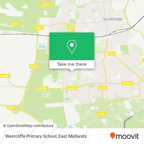 Westcliffe Primary School map