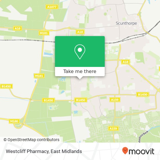 Westcliff Pharmacy map