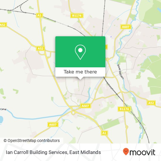 Ian Carroll Building Services map